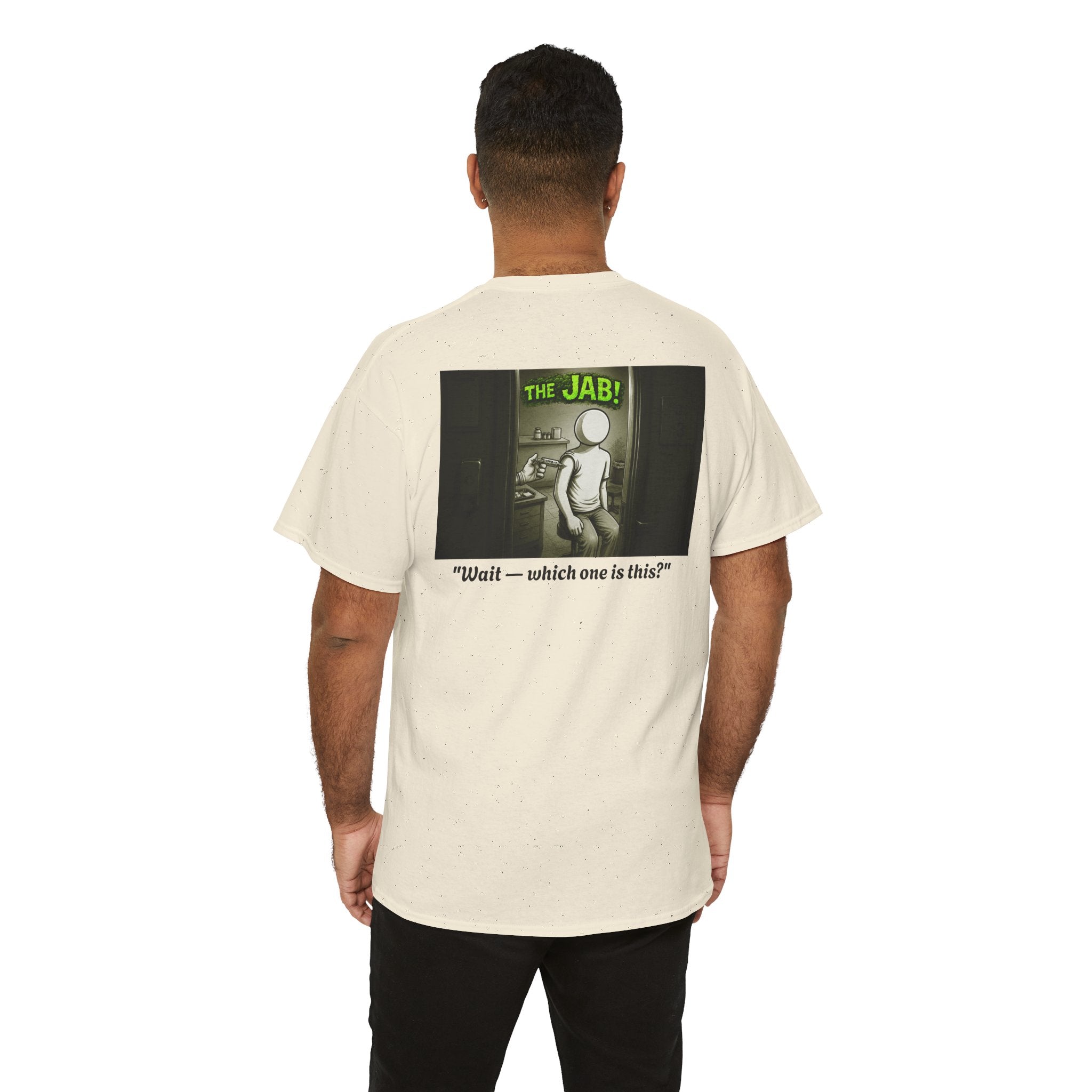 I Survived 2020 — PANDEMIC S1:E3: Director's Cut "The Jab!" Unisex Heavy Cotton Tee