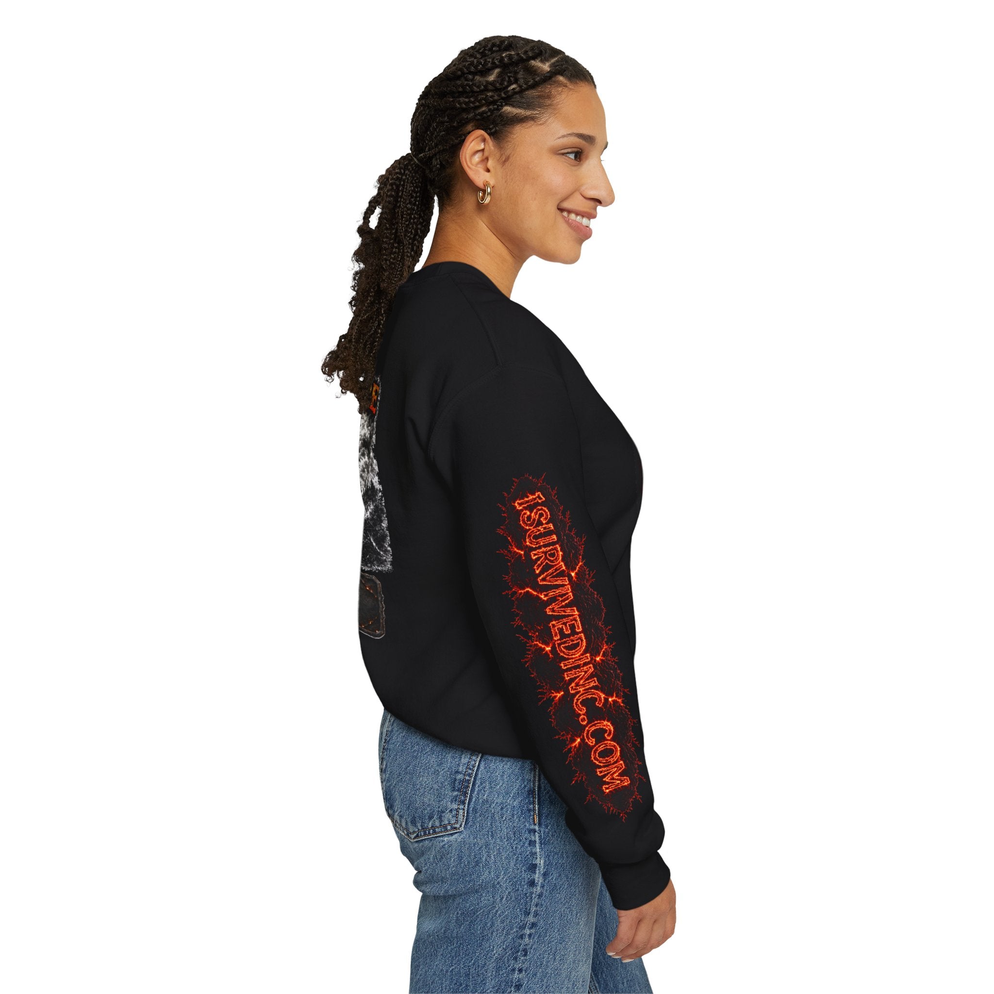I Survived 2020 — WILDFIRES S2:E2: "The Bobcat Fire" Memorial Unisex Heavy Blend™ Crewneck Sweatshirt