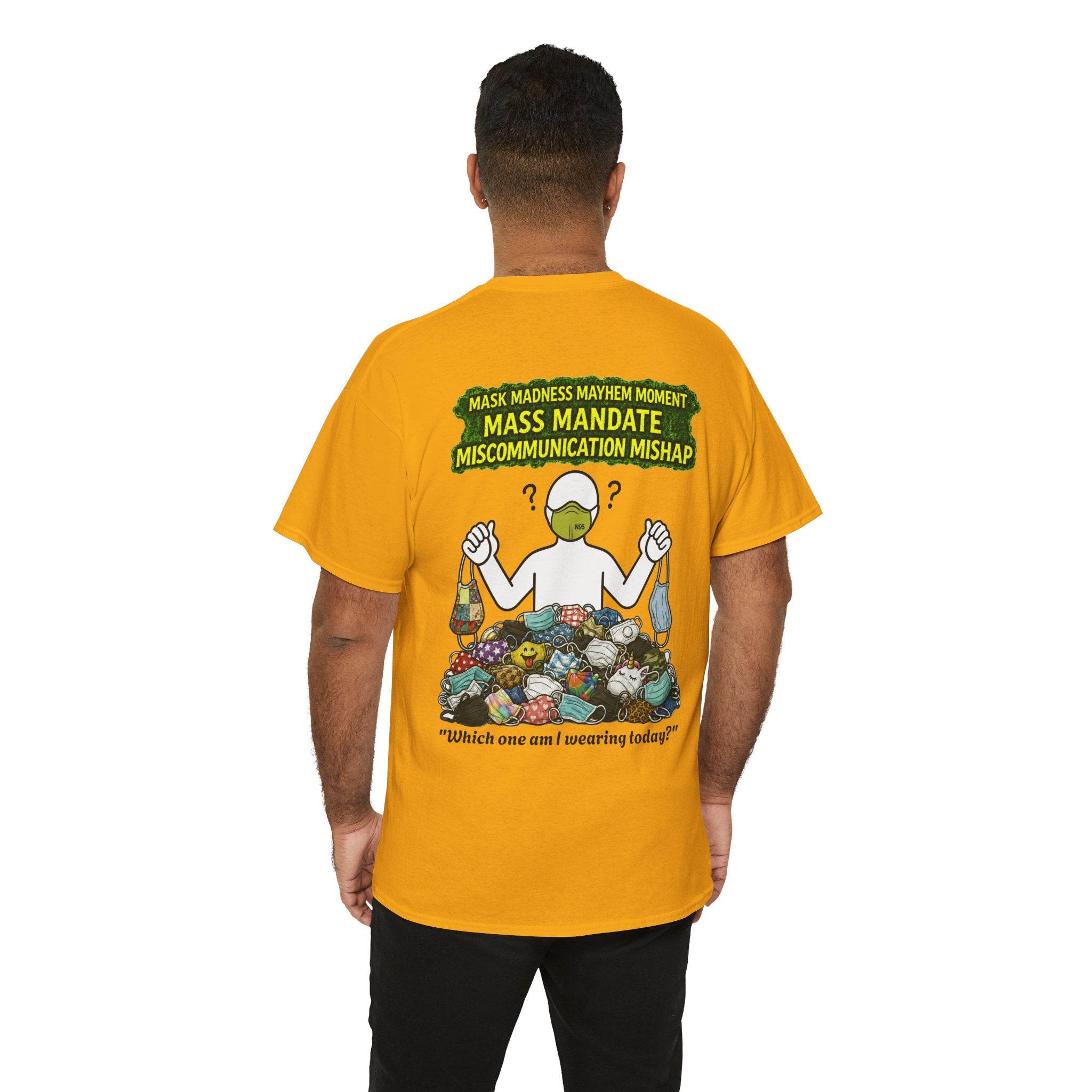 I Survived 2020 — PANDEMIC S1:E4: Director's Cut "Mask Madness" Unisex Heavy Cotton Tee