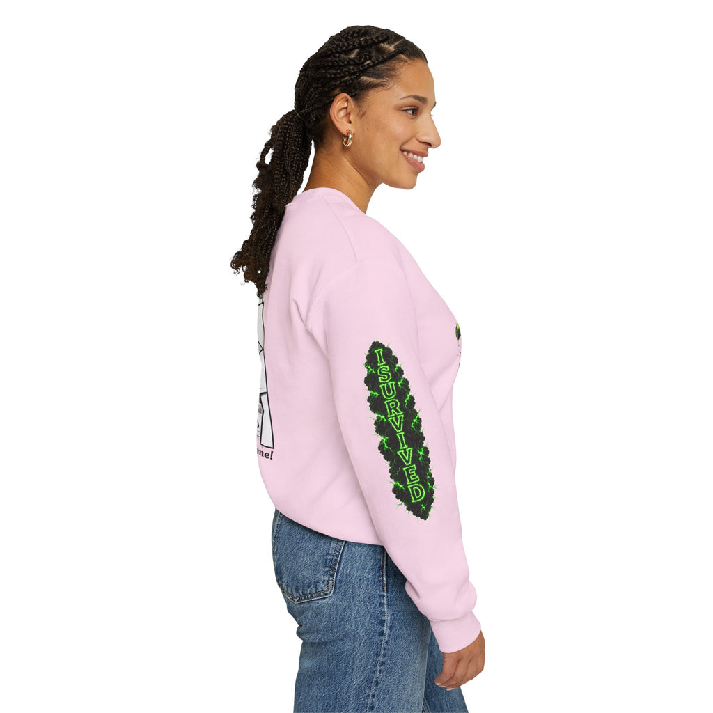 I Survived 2020 — Director's Cut S1:E5 "Delivery Doomsday" | Pandemic Edition Unisex Heavy Blend™ Crewneck Sweatshirt