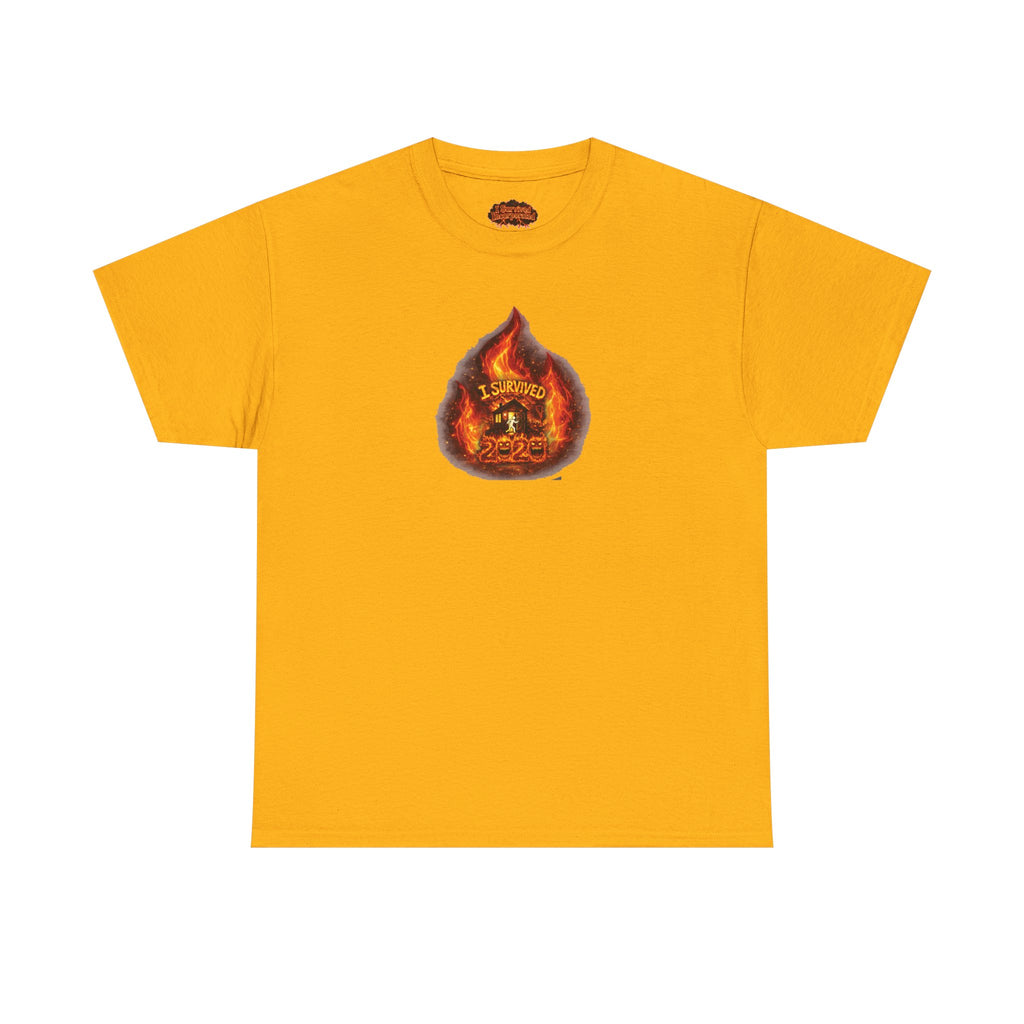 I Survived 2020 — WILDFIRES S2:E3: Director's Cut "The California Wildfires" Memorial Unisex Heavy Cotton Tee