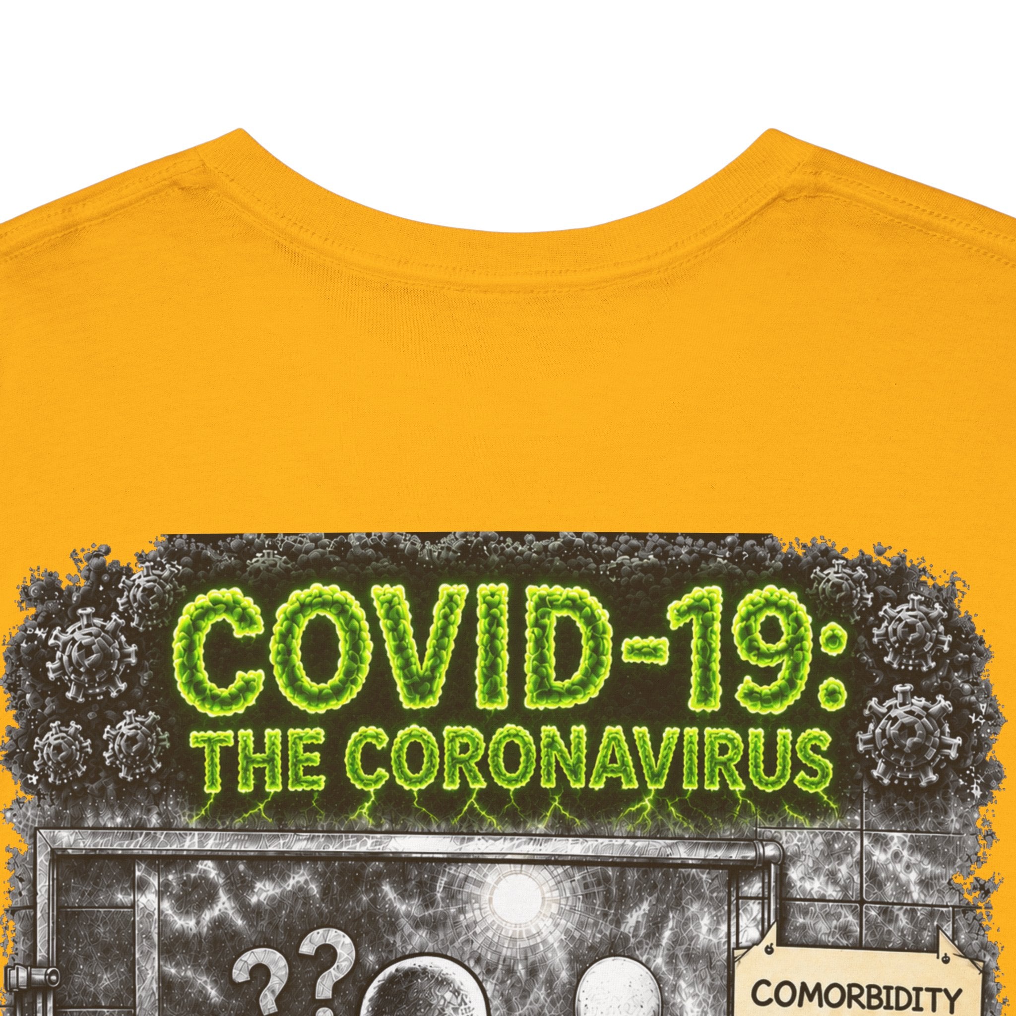 I Survived 2020 — Director's Cut S1:E1 "COVID-19: The Coronavirus" | Pandemic Edition Unisex Heavy Cotton Tee