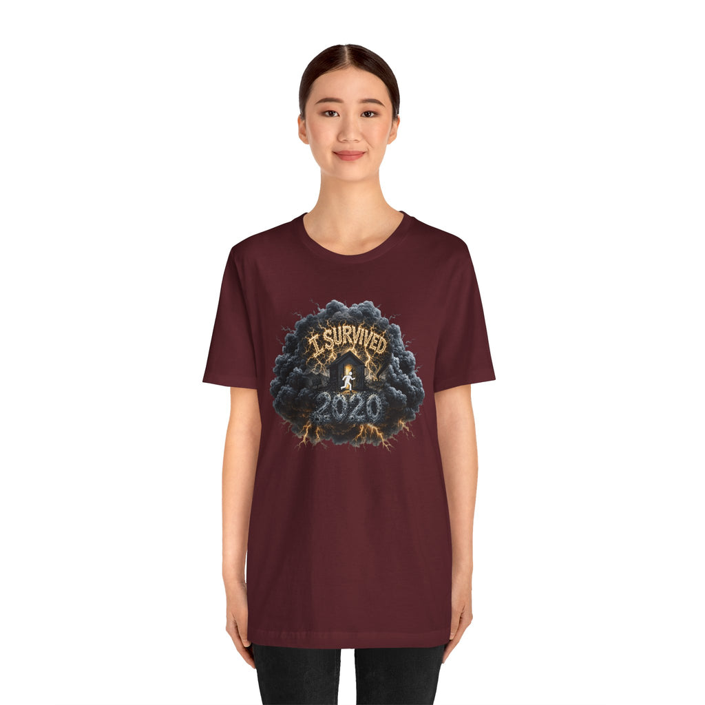 I Survived 2020 — Director's Cut Original Design Teaser Tee | Season 1 Premiere Drop Unisex Jersey Short Sleeve Tee