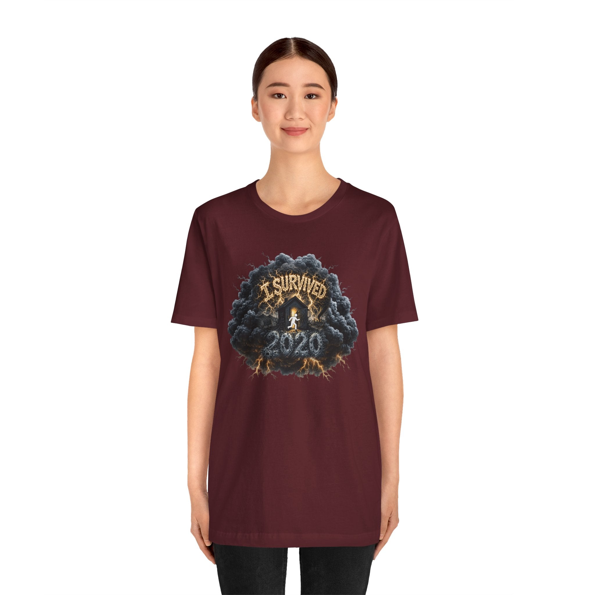 I Survived 2020 — Director's Cut Original Design Teaser Tee | Season 1 Premiere Drop Unisex Jersey Short Sleeve Tee