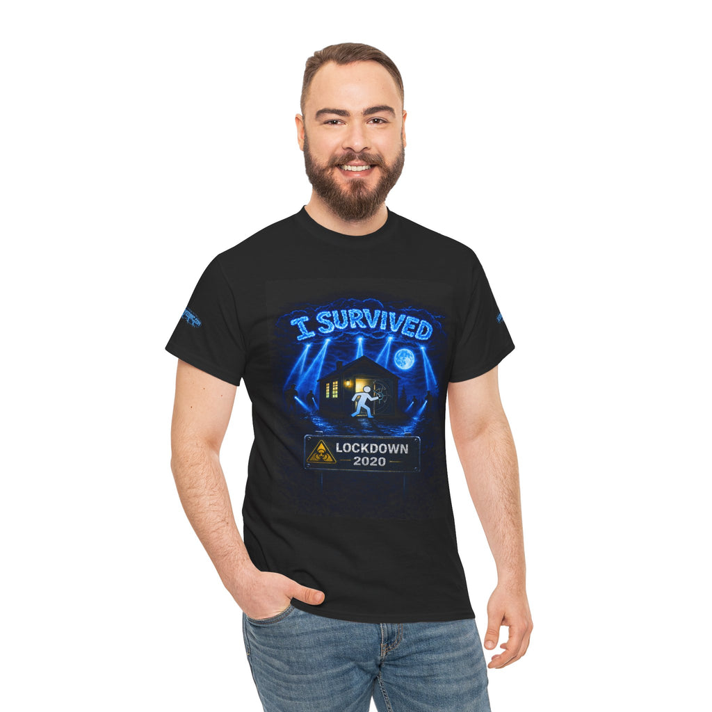 I Survived 2020 — S3:E2 "Dating Under Lockdown" | Lockdown Edition Documentary Unisex Heavy Cotton Tee (SPECIAL EDITION)