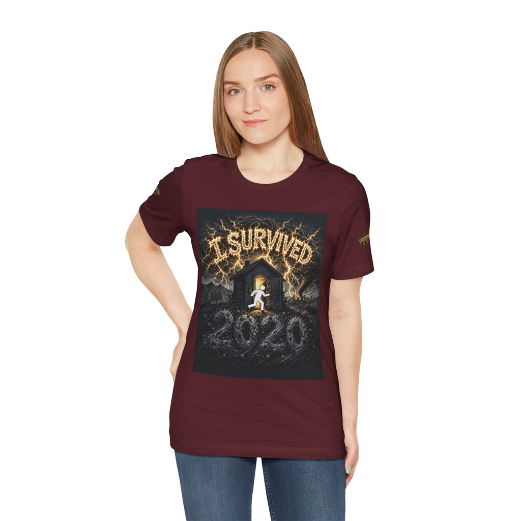 I Survived 2020 — Original PILOT Design: Special Edition Unisex Jersey Short Sleeve Tee