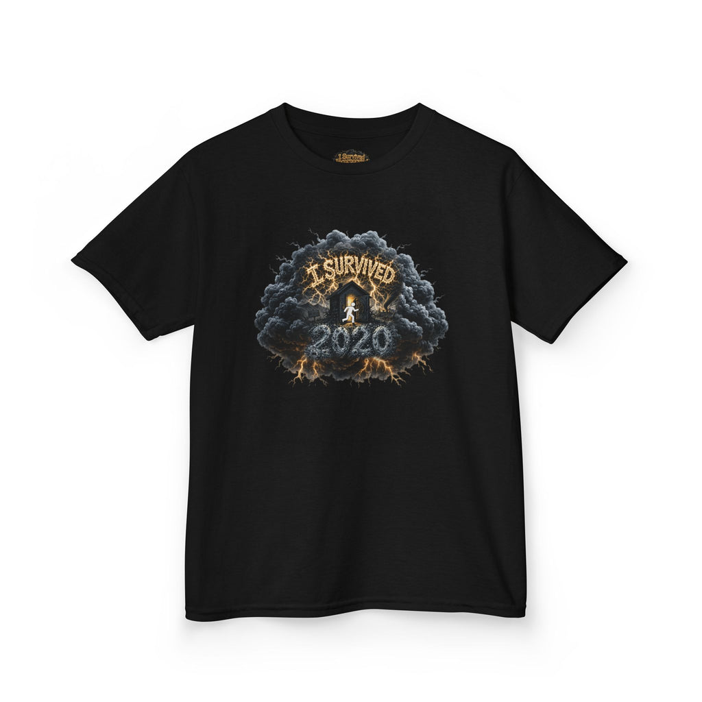 I Survived 2020 — Director's Cut Original Design Teaser Tee | Season 1 Premiere Drop Kids Heavy Cotton™ Tee