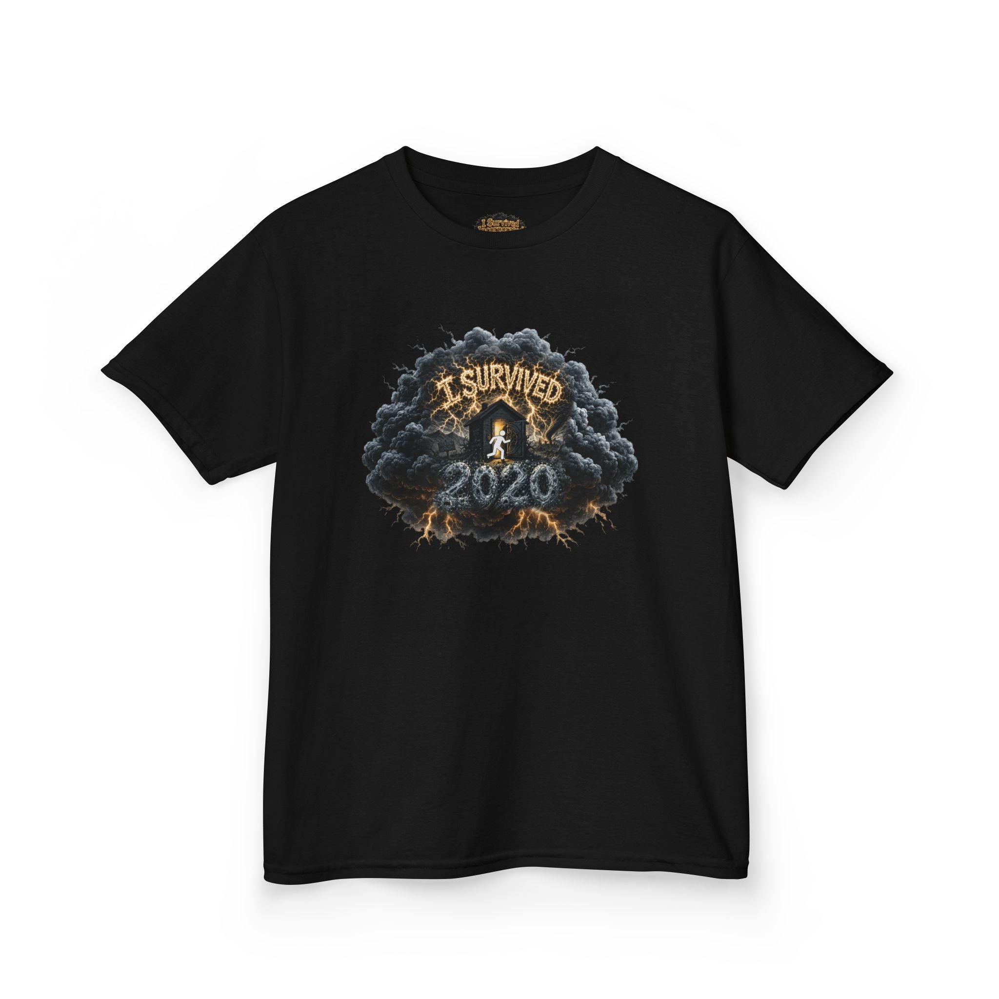 I Survived 2020 — Director's Cut Original Design Teaser Tee | Season 1 Premiere Drop Kids Heavy Cotton™ Tee