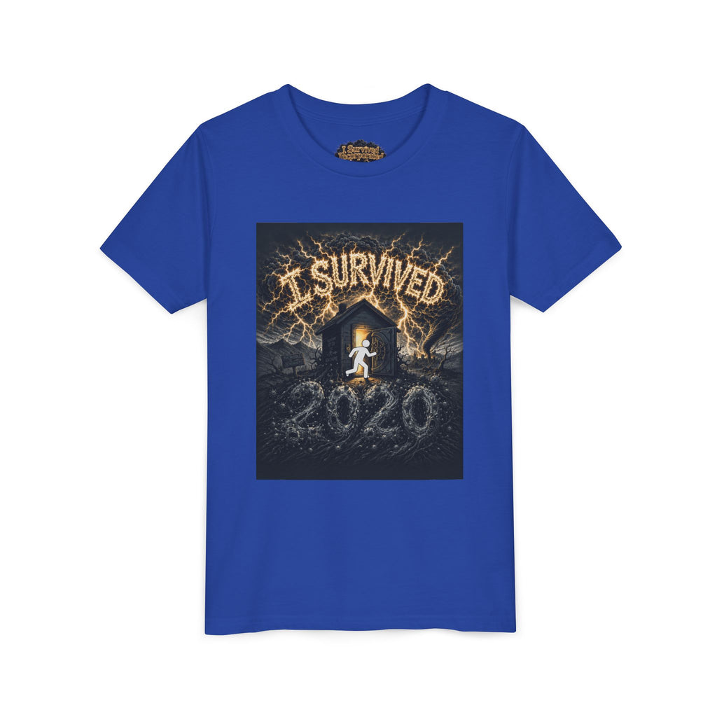 I Survived 2020 — Original Design Teaser Tee | Season 1 Premiere Drop Youth Short Sleeve Tee