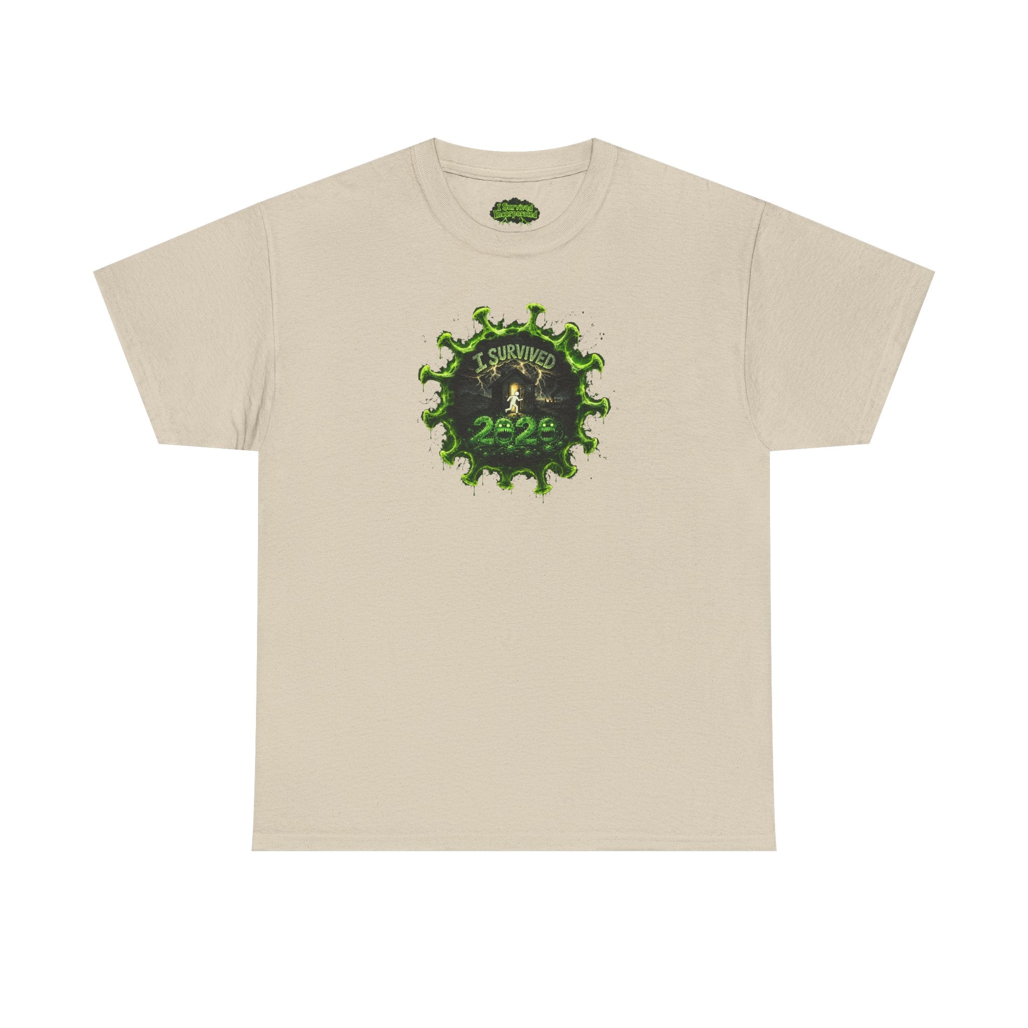 I Survived 2020 — PANDEMIC S1:E2: Director's Cut "The Coming of COVID" Unisex Heavy Cotton Tee