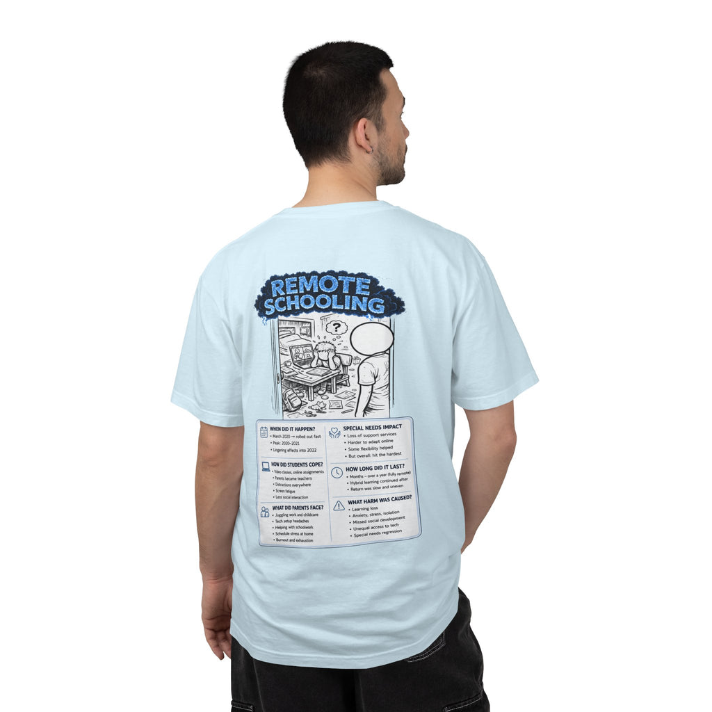 I Survived 2020 — Director's Cut S3:E3 "Remote Schooling" | Lockdown Edition Documentary Unisex Garment-Dyed T-shirt