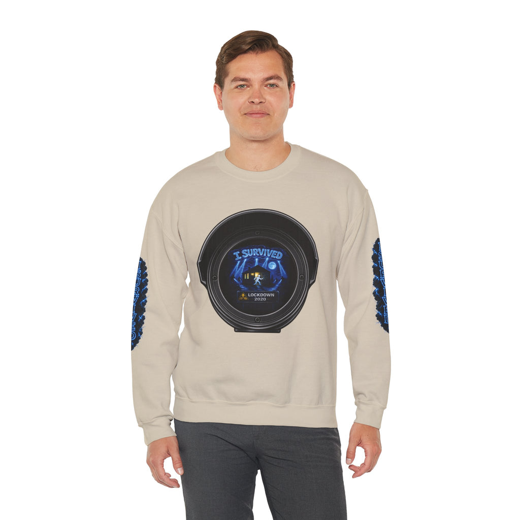 I Survived 2020 — Director's Cut S3:E1 "Quarantine" | Lockdown Edition Documentary Unisex Heavy Blend™ Crewneck Sweatshirt