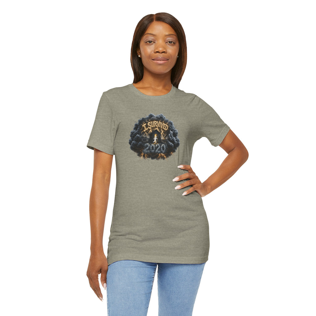 I Survived 2020 — Original PILOT Design: Director's Cut Unisex Jersey Short Sleeve Tee