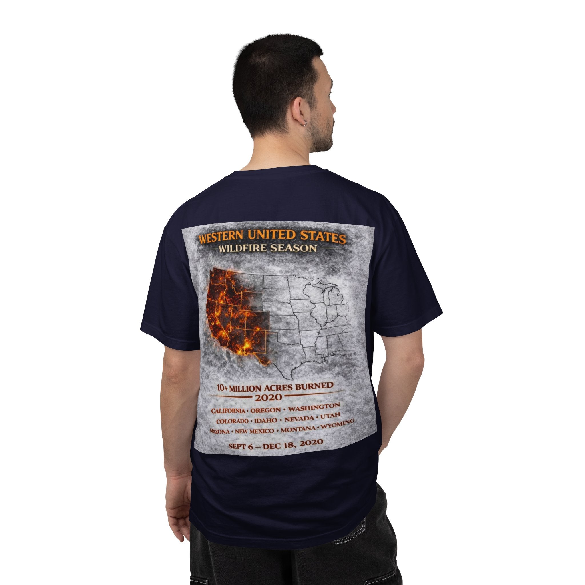 I Survived 2020 — S2:E4 "Western U.S. Wildfire Season" | Mid-Season Finale Pt. 1 | Wildfire Edition Memorial Unisex Garment-Dyed T-shirt