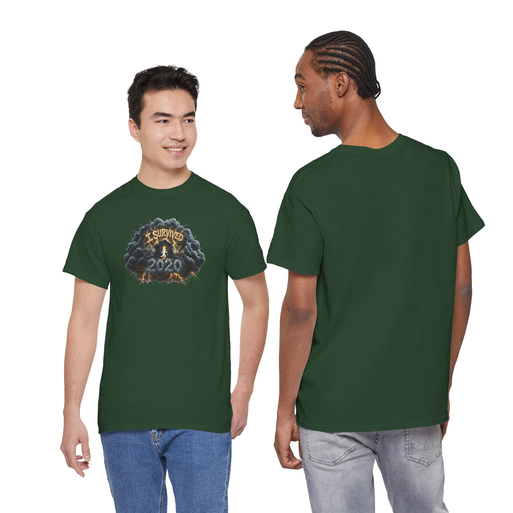 I Survived 2020 — Original PILOT Design: Director's Cut Unisex Heavy Cotton Tee