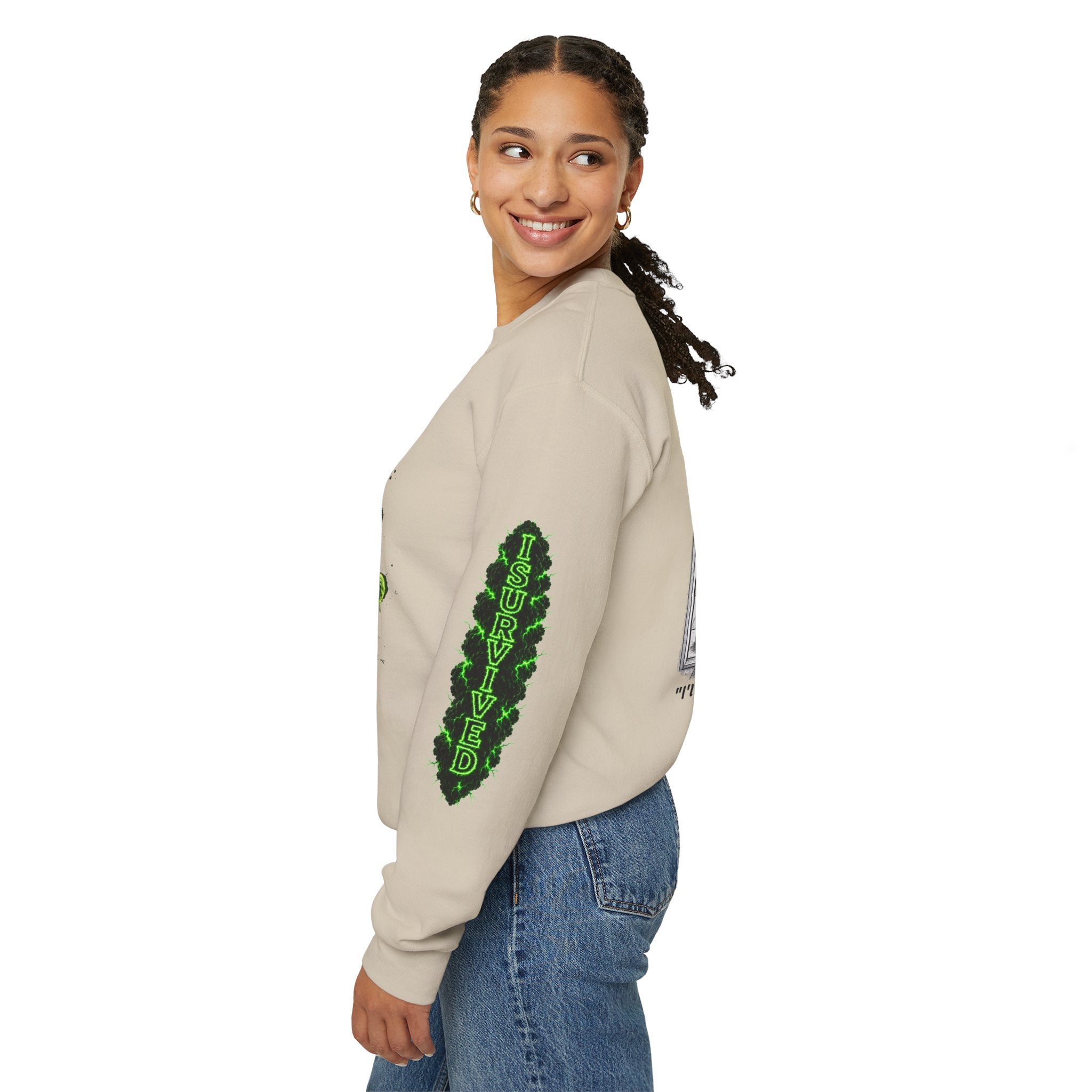 I Survived 2020 — Director's Cut S1:E5 "Delivery Doomsday" | Pandemic Edition Unisex Heavy Blend™ Crewneck Sweatshirt