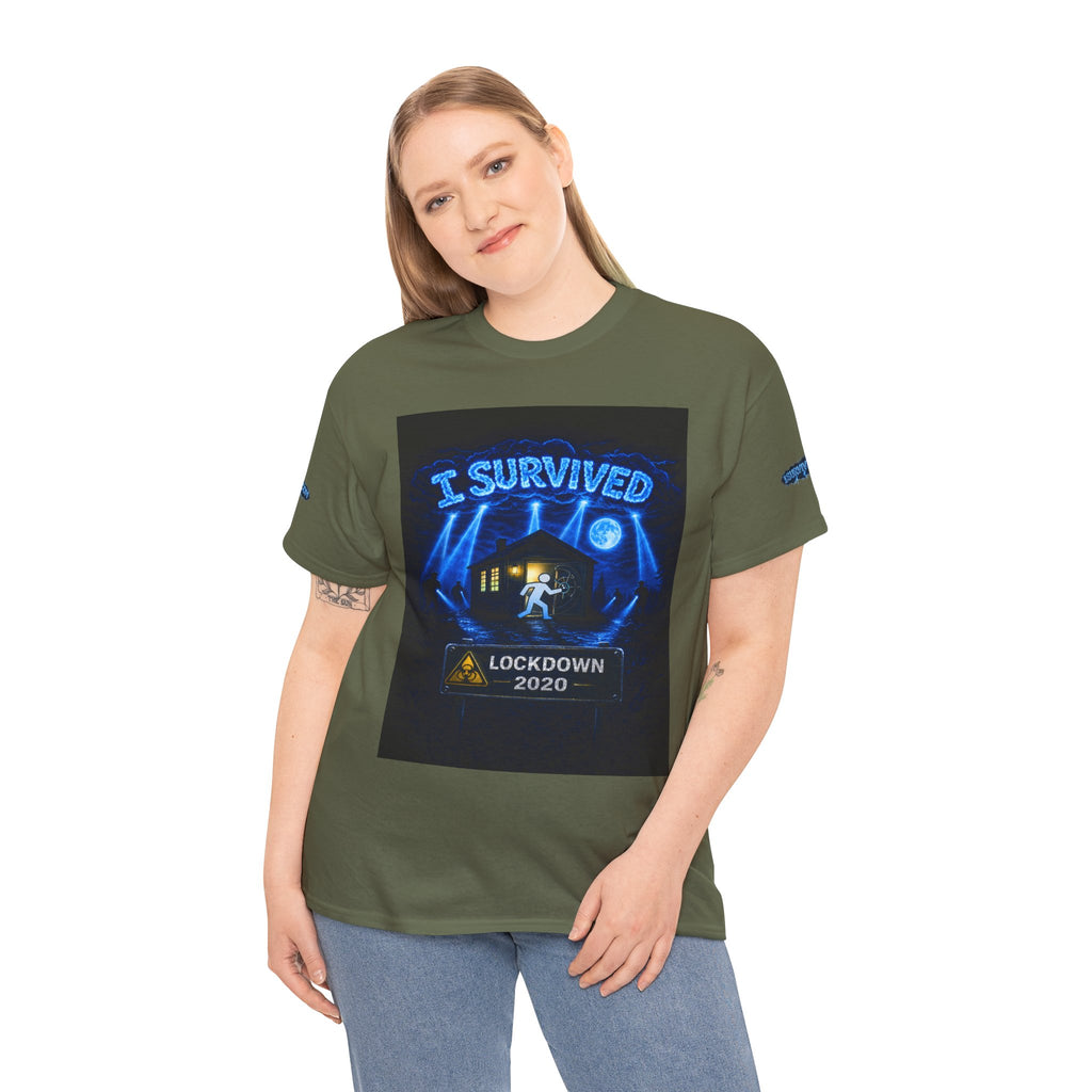 I Survived 2020 — S3:E2 "Dating Under Lockdown" | Lockdown Edition Documentary Unisex Heavy Cotton Tee (SPECIAL EDITION)