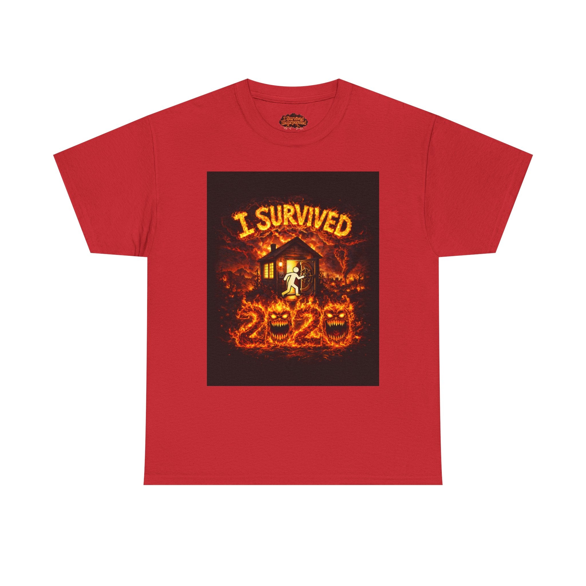 I Survived 2020 — S2:E1 "Berry Creek" | Wildfire Edition Memorial Unisex Heavy Cotton Tee