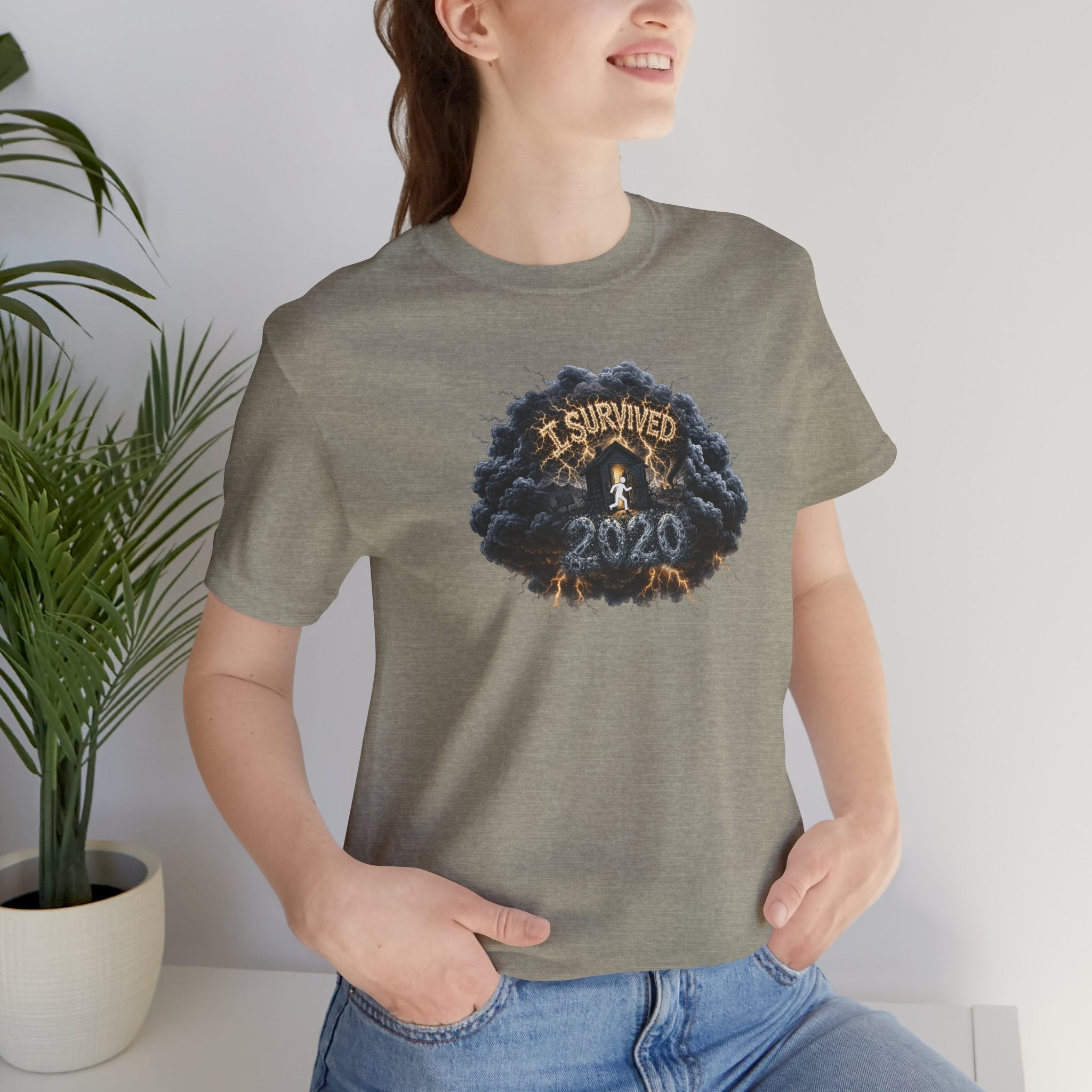 I Survived 2020 — Original PILOT Design: Director's Cut Unisex Jersey Short Sleeve Tee