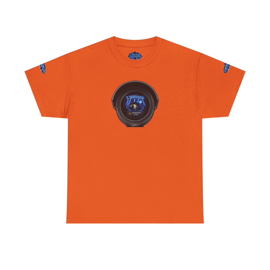 I Survived 2020 — LOCKDOWN S3:E1: Director's Cut Special Edition "Quarantine" Unisex Heavy Cotton Tee