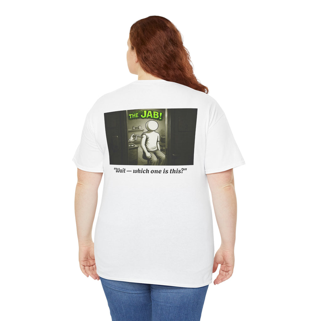 Sobreviví al 2020 — T1:E3 "¡La vacuna!" | Camiseta unisex de algodón grueso Edición Pandemia