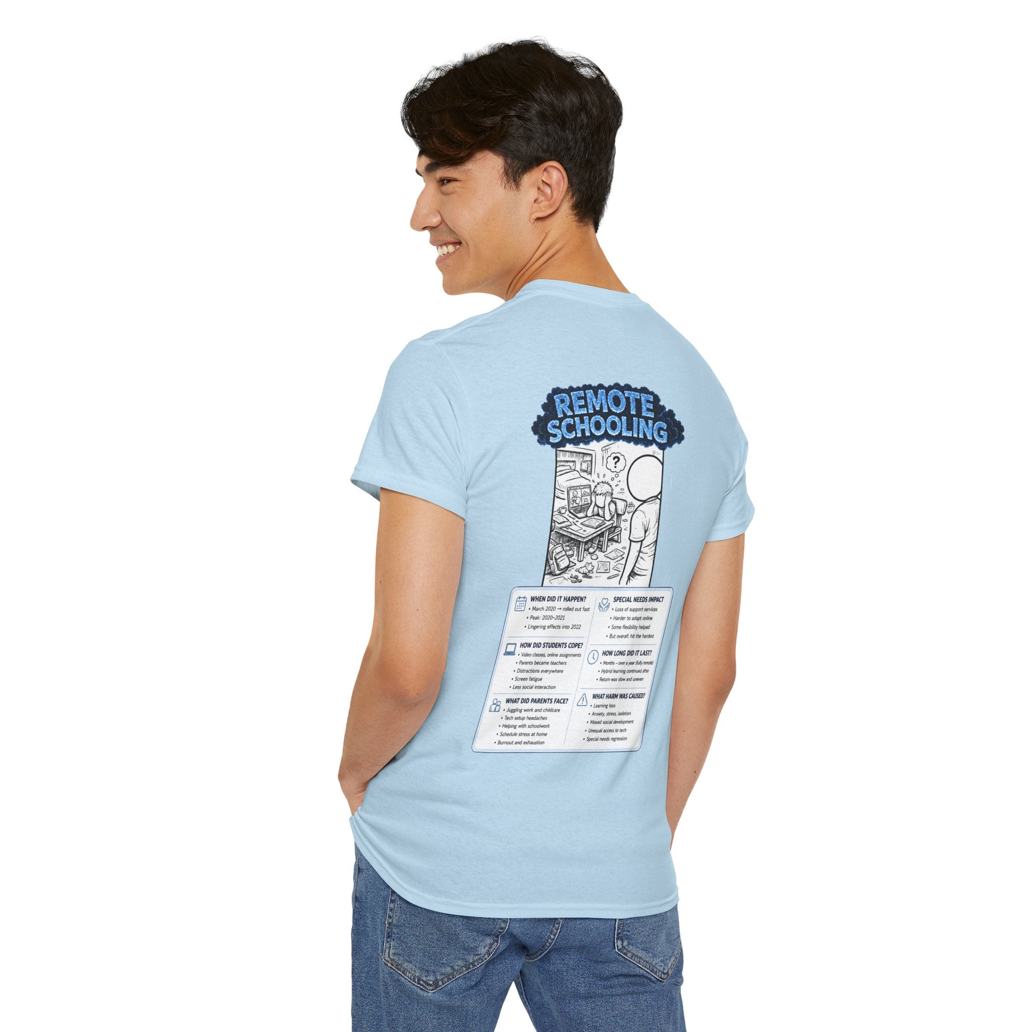 I Survived 2020 — LOCKDOWN S3:E3: Director's Cut "Remote Schooling" Documentary Tee