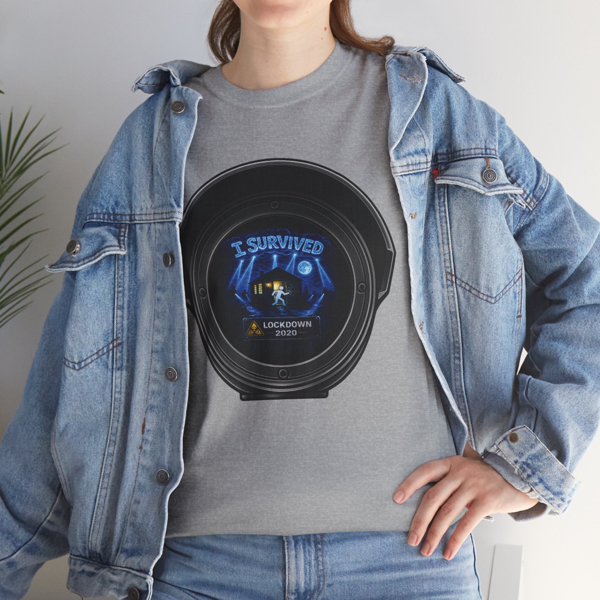 I Survived 2020 — Director's Cut S3:E2 "Dating Under Lockdown" | Lockdown Edition Documentary Unisex Heavy Cotton Tee (SPECIAL EDITION)