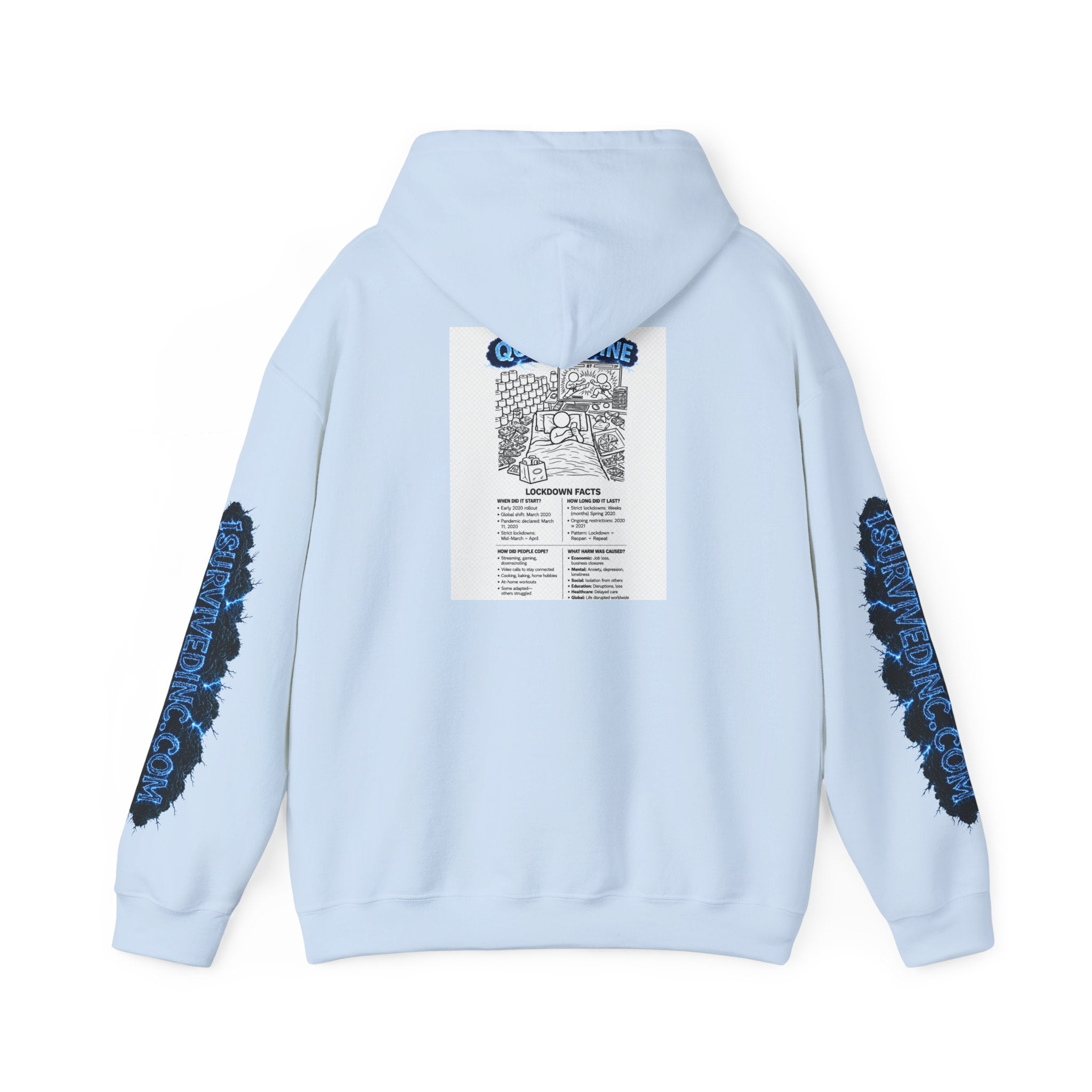 I Survived 2020 — S3:E1 "Quarantine" | Lockdown Edition Documentary Hoodie Sweatshirt