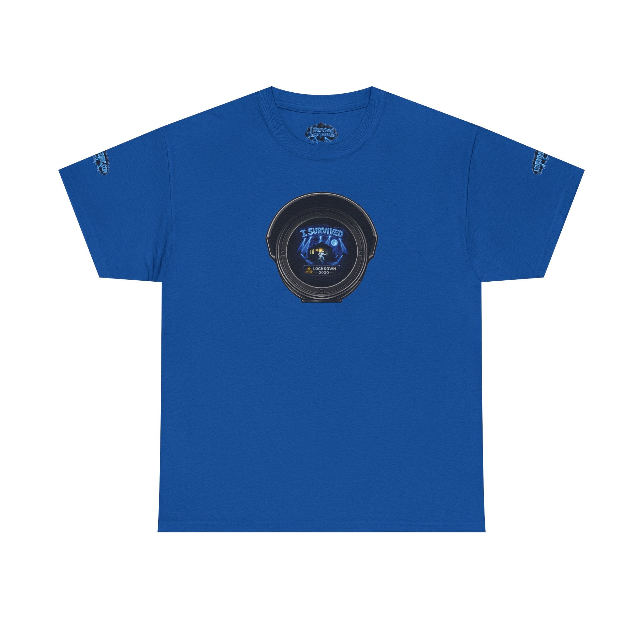 I Survived 2020 — LOCKDOWN S3:E1: Director's Cut Special Edition "Quarantine" Unisex Heavy Cotton Tee