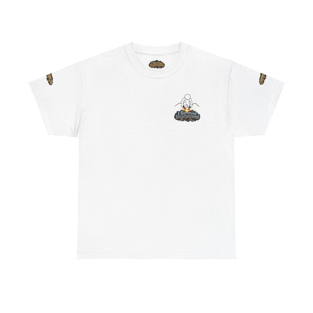 I Survived 2020 — "Please Stand By" Test Pattern Tee Special Edition Summer Premier Unisex Heavy Cotton Tee