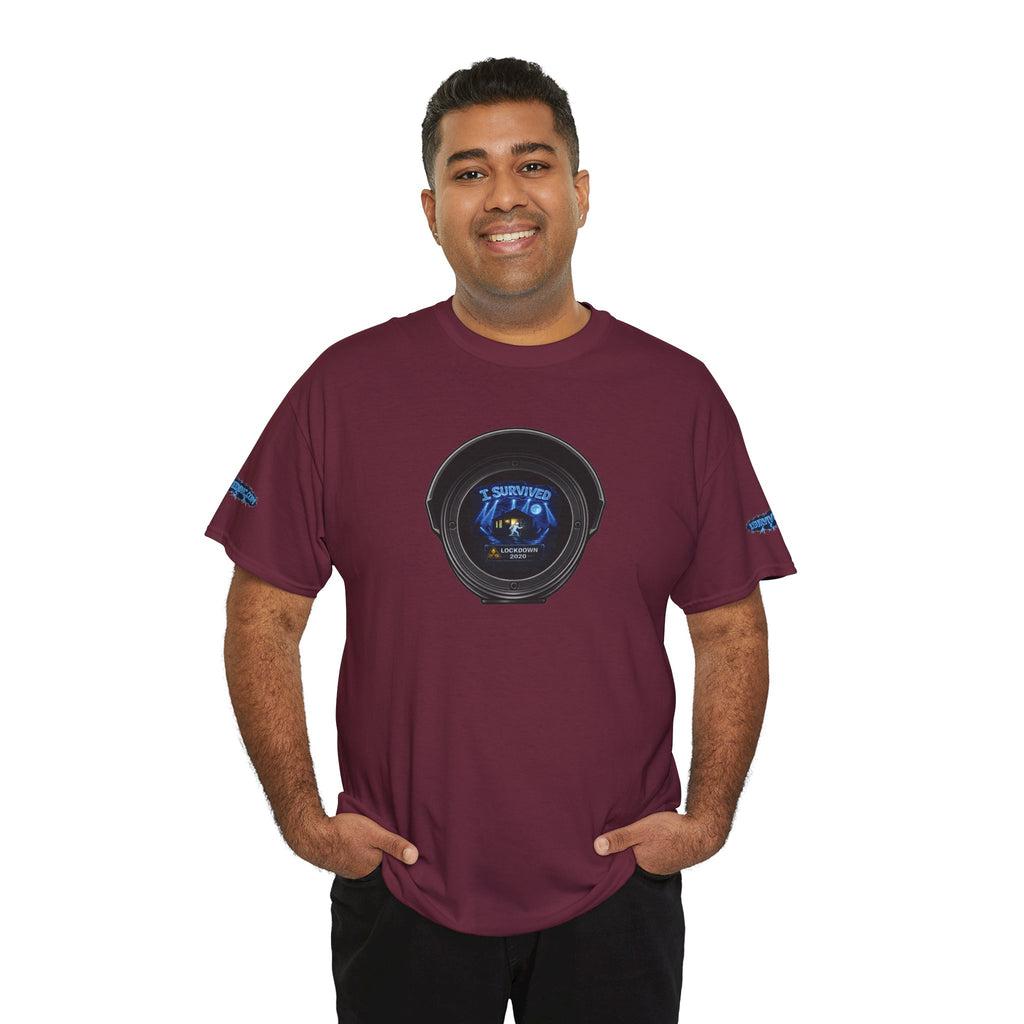 I Survived 2020 — LOCKDOWN S3:E3: Director's Cut Special Edition "Remote Schooling" Unisex Heavy Cotton Tee