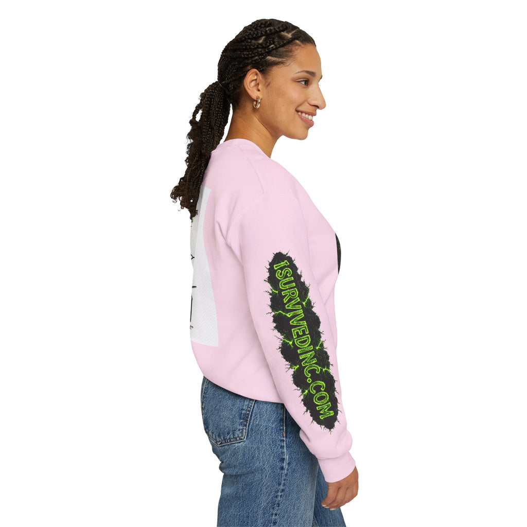 I Survived 2020 — S1:E5 "Delivery Doomsday" | Pandemic Edition Unisex Heavy Blend™ Crewneck Sweatshirt