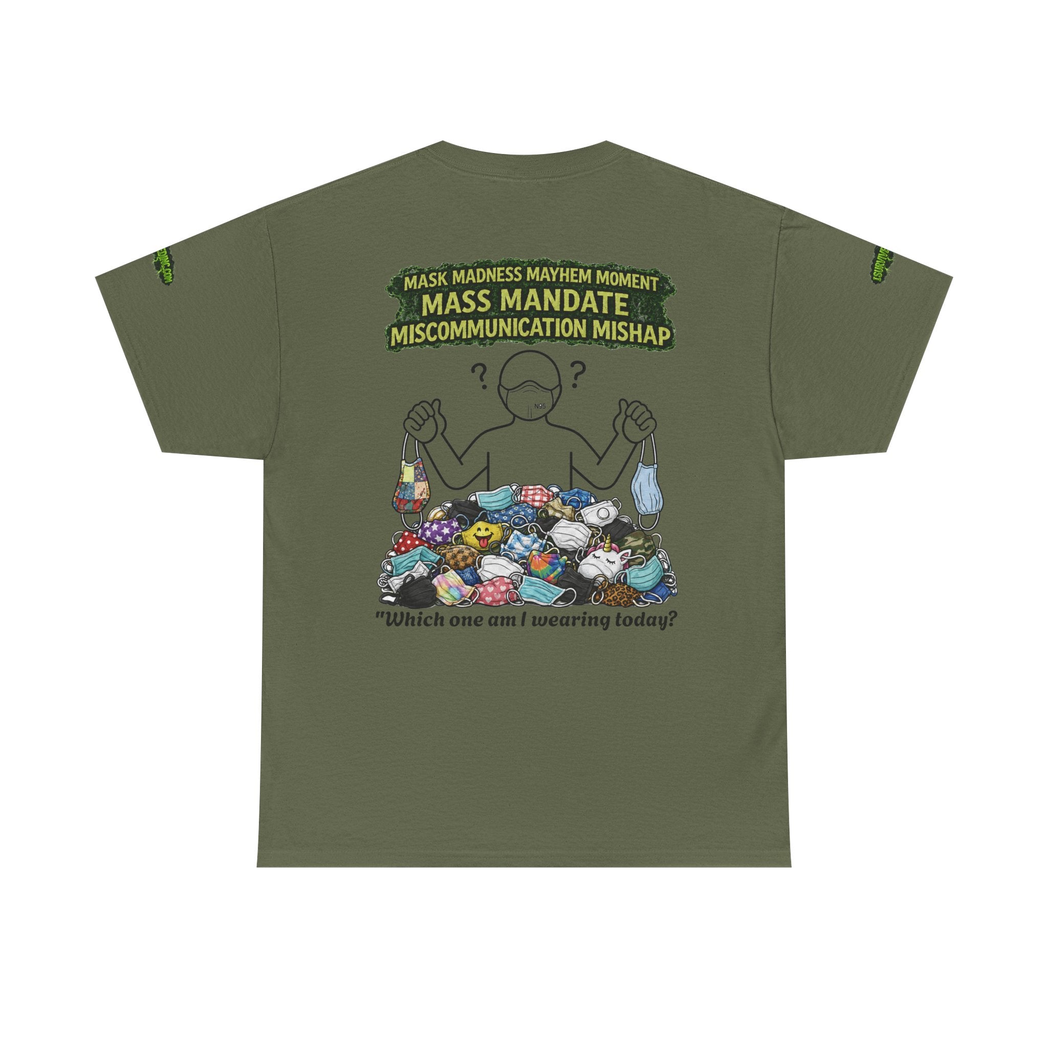 I Survived 2020 — S1:E4 "Mask Madness Mayhem Moment" | Pandemic Edition Unisex Heavy Cotton Tee (SPECIAL EDITION)
