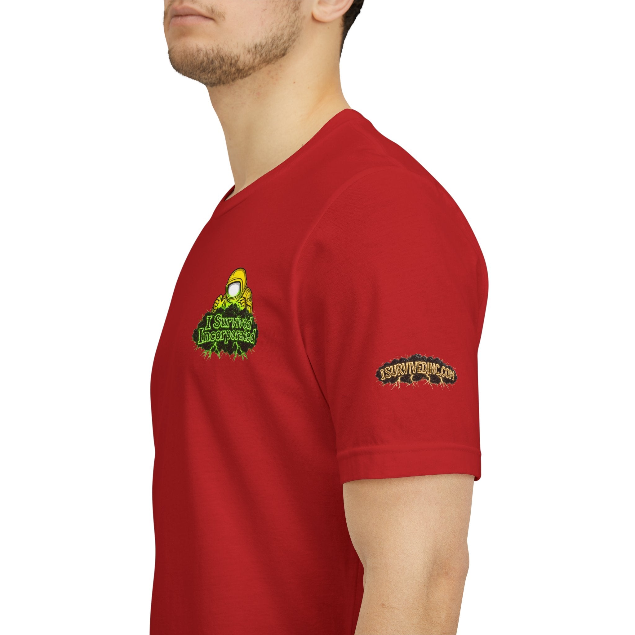 I Survived 2020 — "Please Stand By" Test Pattern Toxic Signal Tee Special Edition Summer Premiere Unisex Jersey Short Sleeve Tee