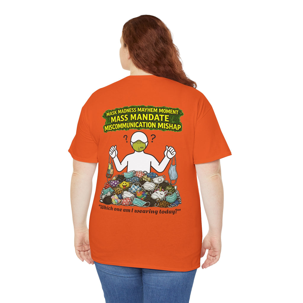 I Survived 2020 — PANDEMIC S1:E4: Director's Cut "Mask Madness" Unisex Heavy Cotton Tee
