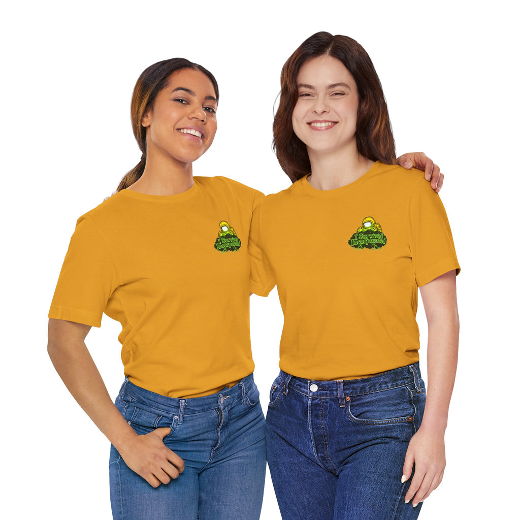 I Survived 2020 — "Please Stand By" Test Pattern Toxic Signal Tee Summer Premiere Unisex Jersey Short Sleeve Tee