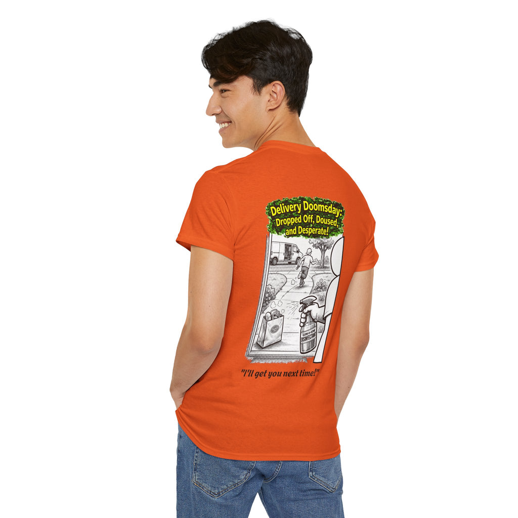 I Survived 2020 —  PANDEMIC S1:E5: Director's Cut "Delivery Doomsday" Unisex Heavy Cotton Tee
