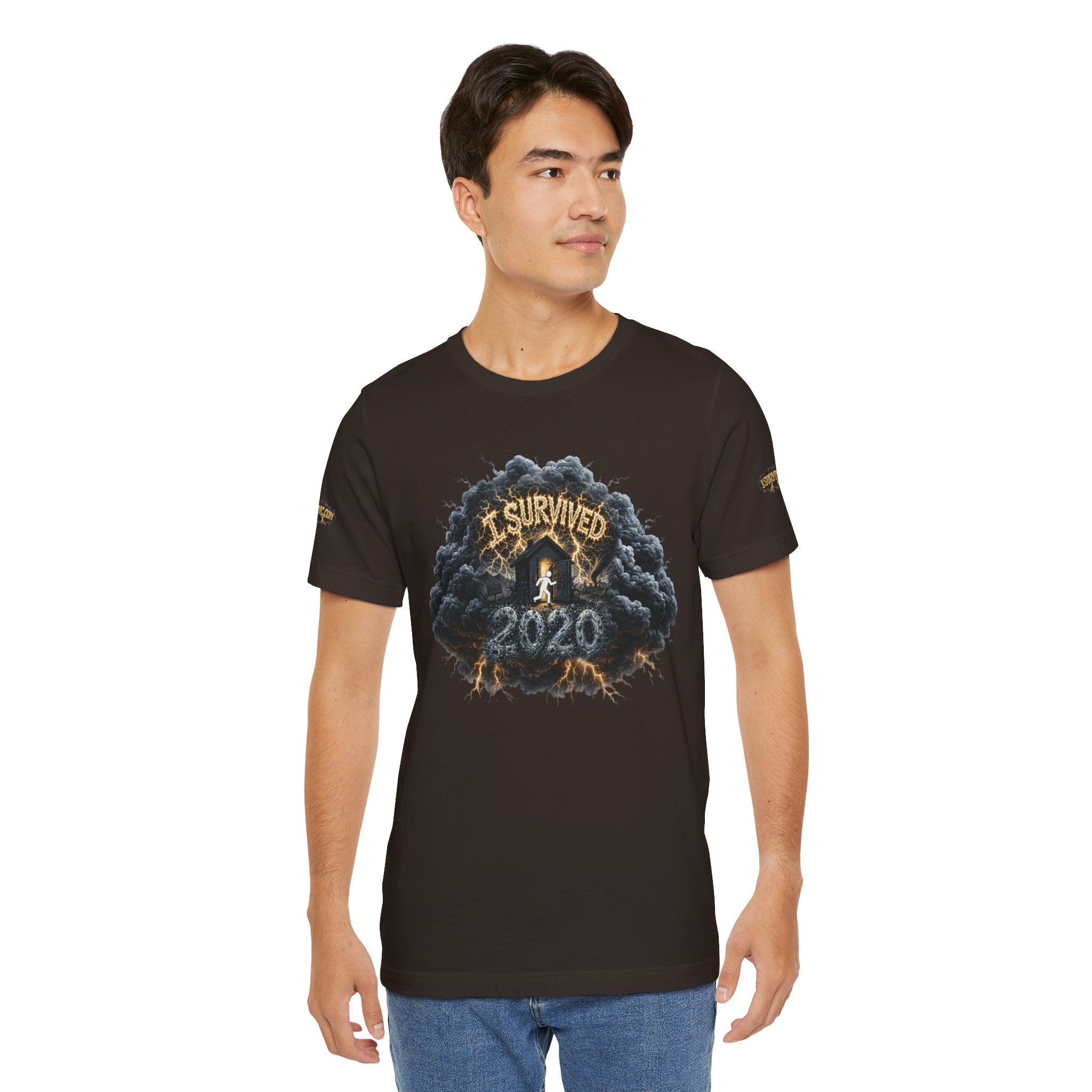 I Survived 2020 — Director's Cut Original Design Teaser Tee | Season 1 Premiere Drop Unisex Jersey Short Sleeve Tee