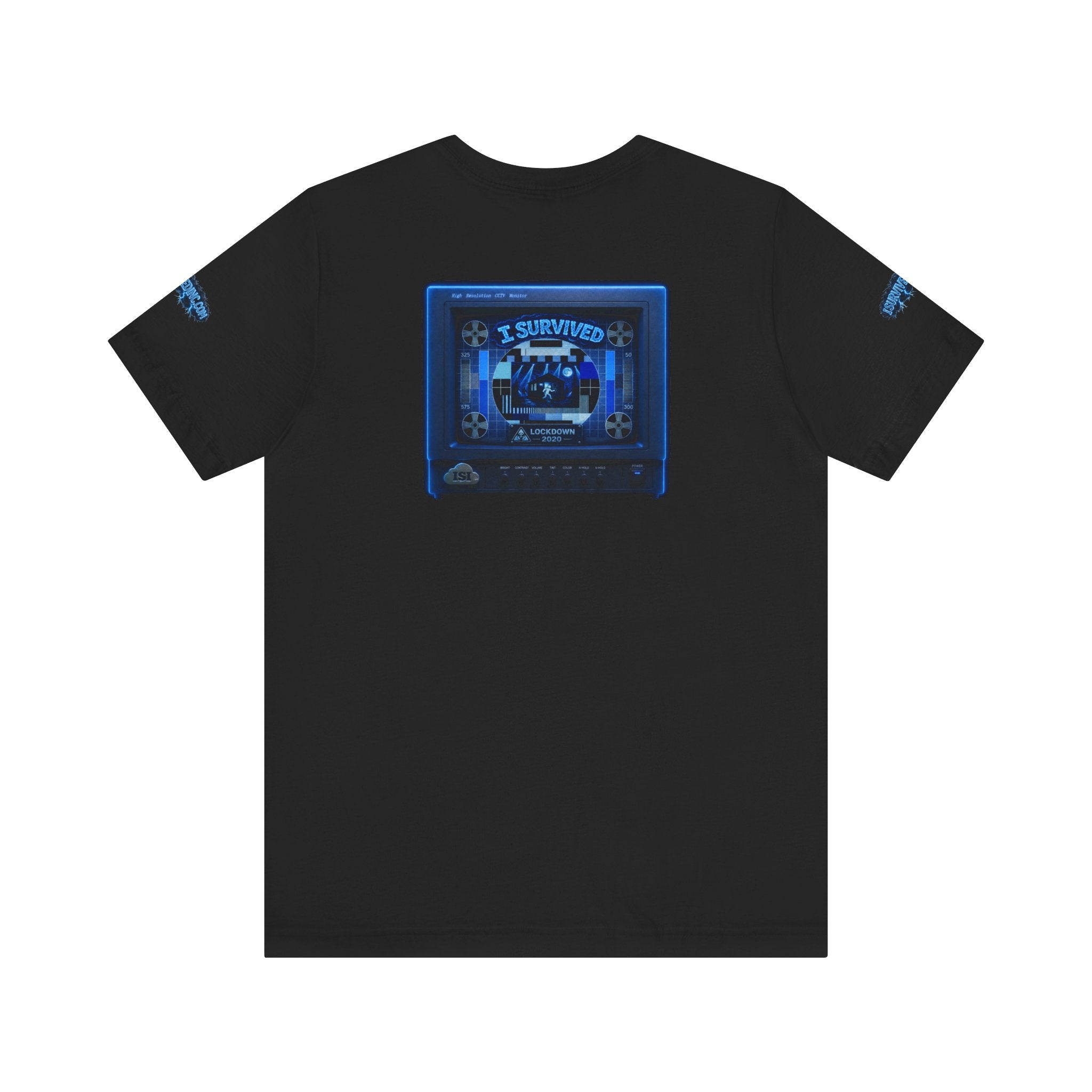 I Survived 2020 — "Please Stand By" Test Pattern Tee Lockdown Special Edition Summer Exclusive Unisex Jersey Short Sleeve Tee
