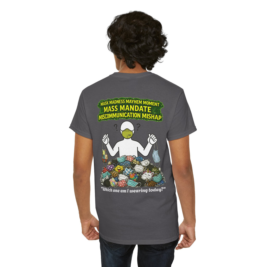 Sobreviví al 2020 — T1:E4 "Caos en Mascarillas: Un Momento de Locura" | Camiseta Unisex de Algodón Grueso Edición Pandemia (EDICIÓN ESPECIAL)
