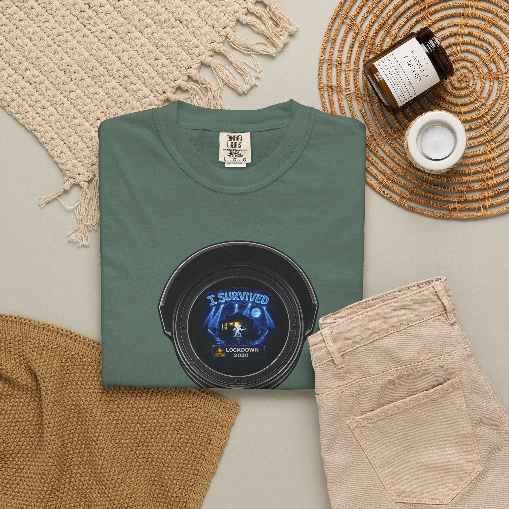 I Survived 2020 —  LOCKDOWN S3:E2: Director's Cut "Dating Under Lockdown" Unisex Garment-Dyed T-shirt