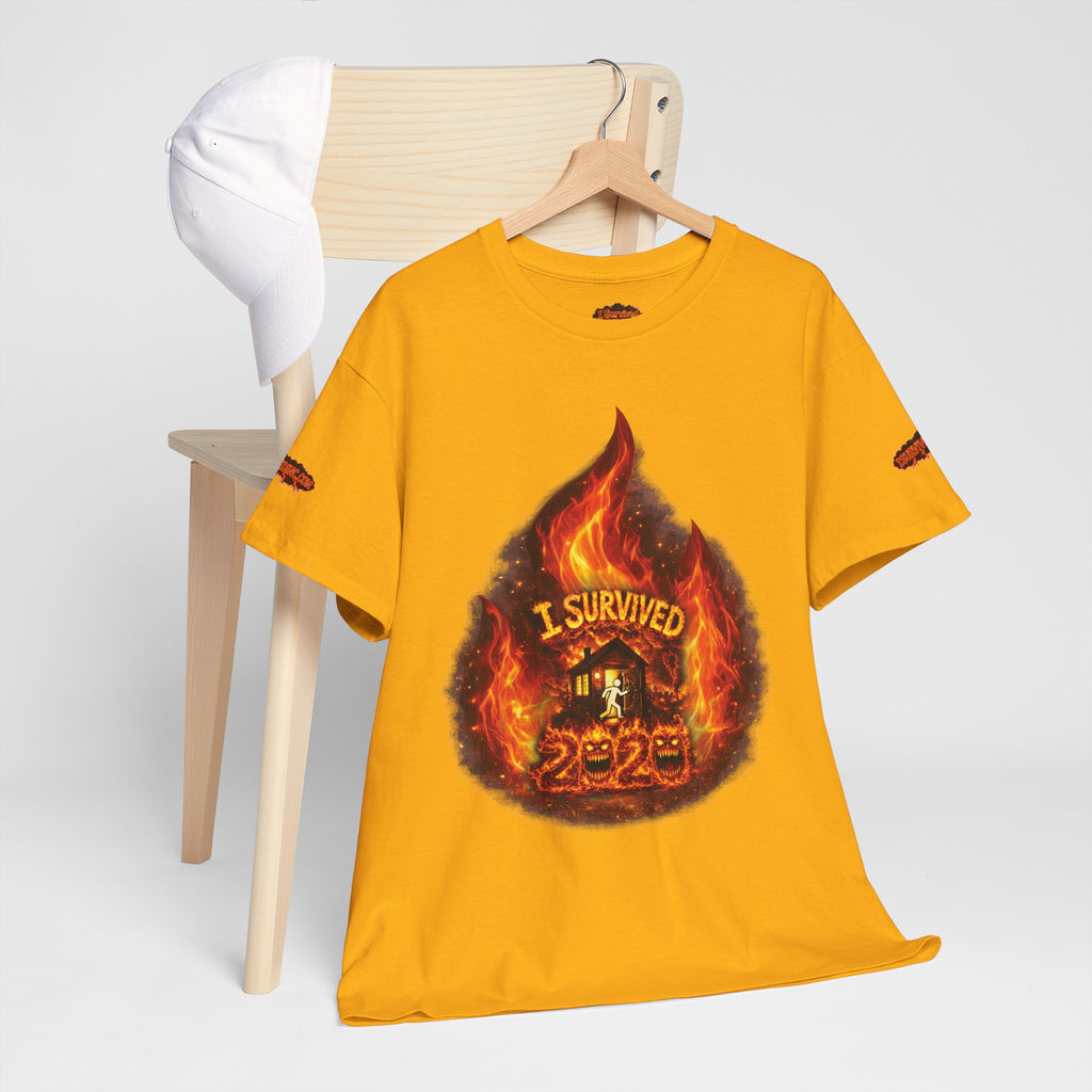 I Survived 2020 — Director's Cut S2:E1 "Berry Creek" | Wildfire Edition Memorial Unisex Heavy Cotton Tee (SPECIAL EDITION)