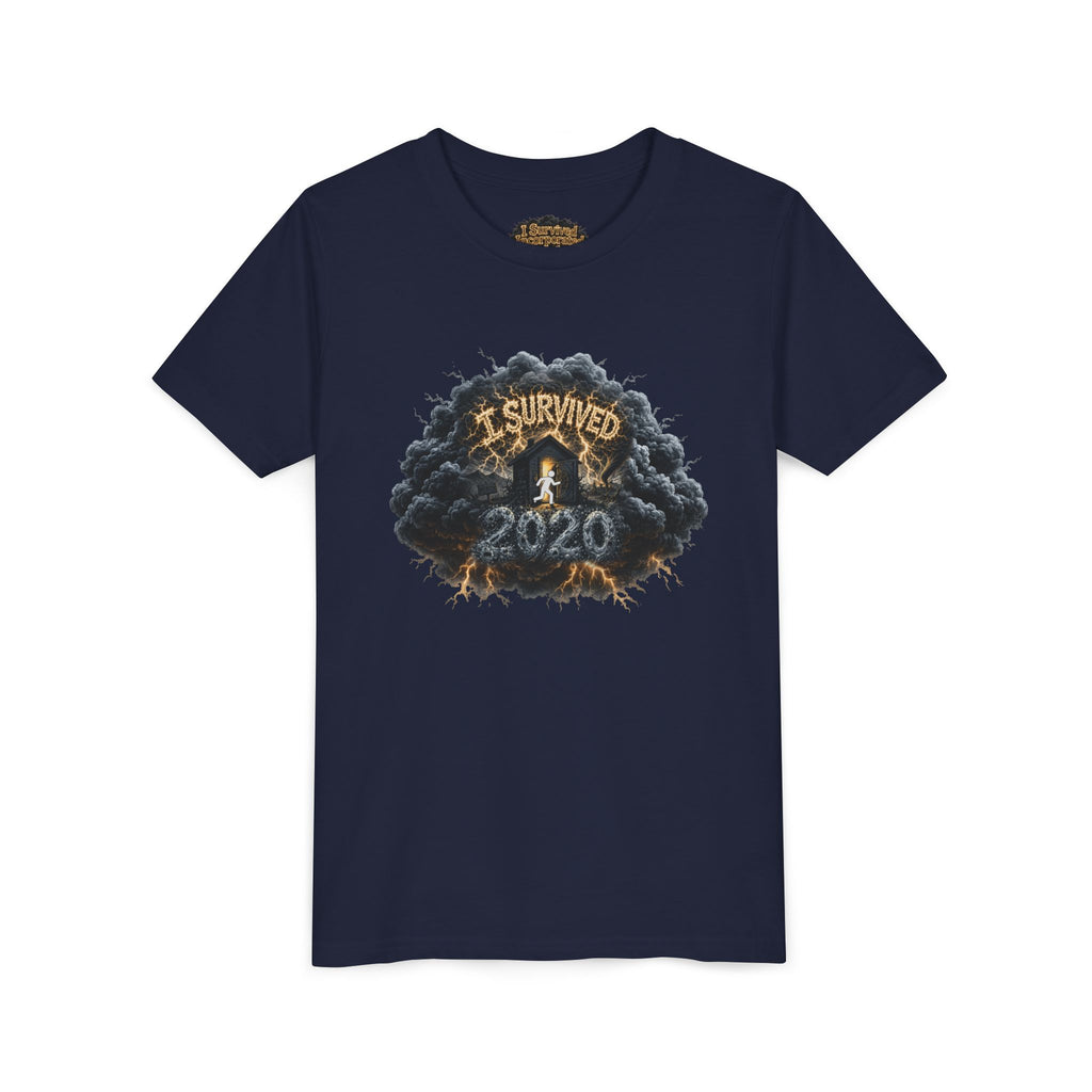 I Survived 2020 — Director's Cut Original Design Teaser Tee | Season 1 Premiere Drop Youth Short Sleeve Tee