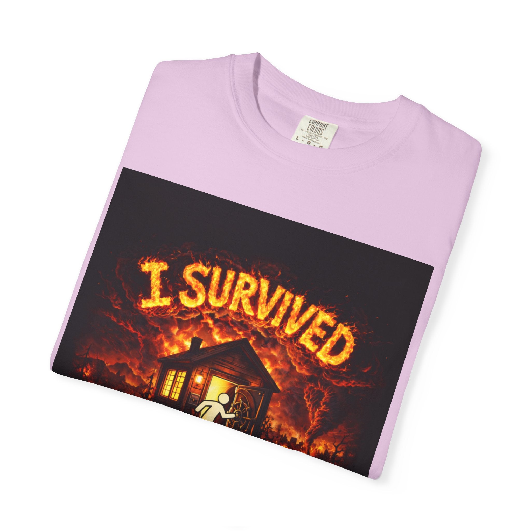 I Survived 2020 — S2:E3 "The California Wildfires" | Wildfire Edition Memorial Unisex Garment-Dyed T-shirt