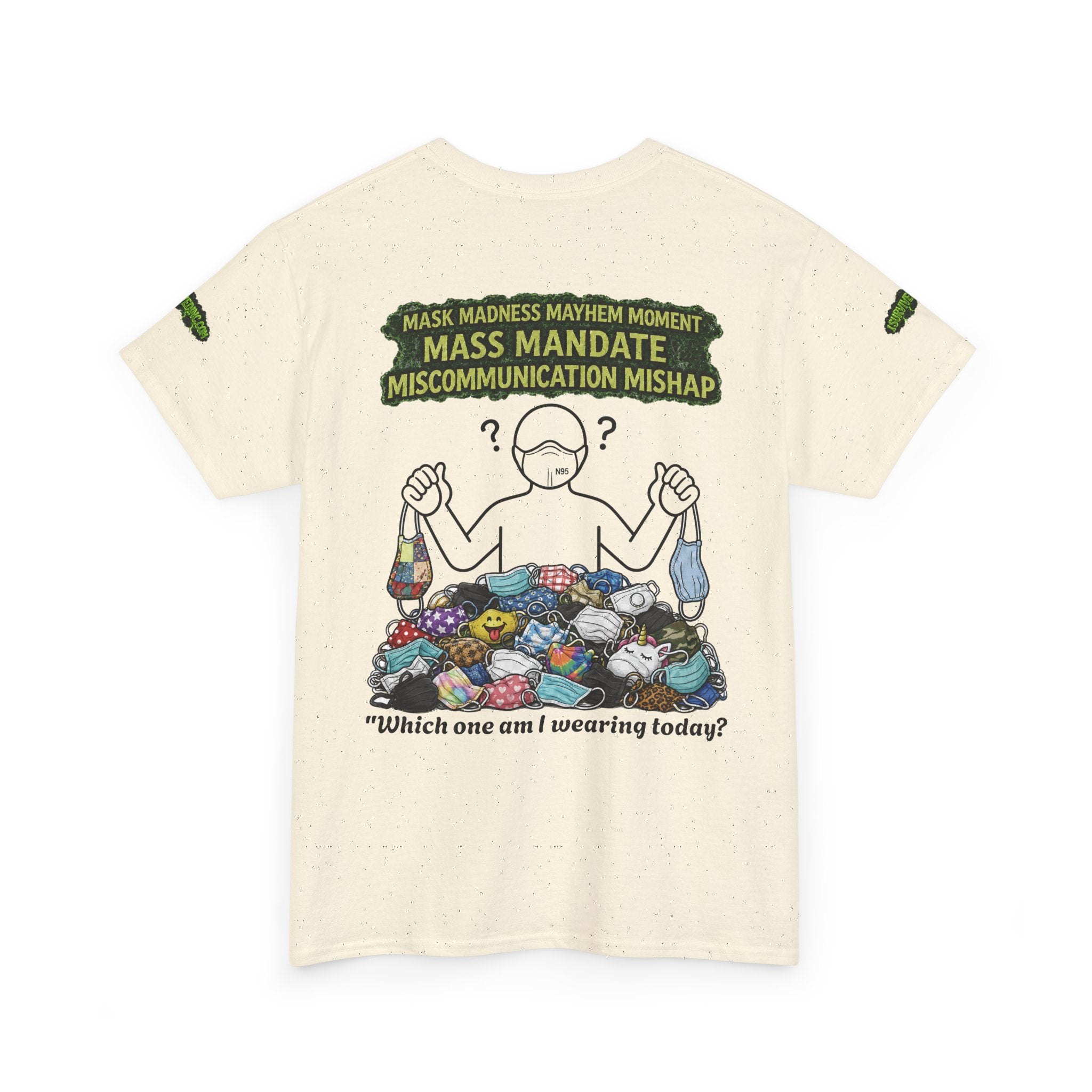 I Survived 2020 — S1:E4 "Mask Madness Mayhem Moment" | Pandemic Edition Unisex Heavy Cotton Tee (SPECIAL EDITION)
