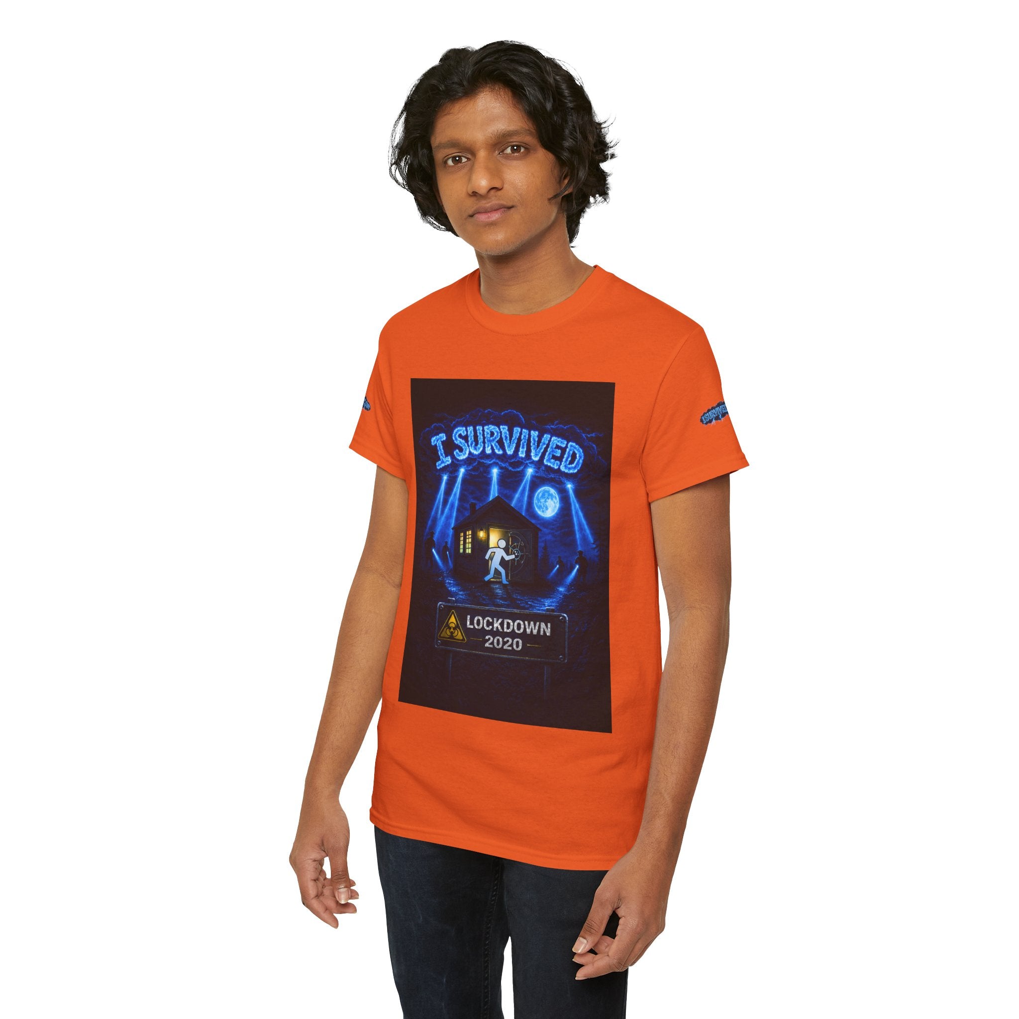 J'ai survécu à 2020 — S3:E1 « Quarantaine » | T-shirt unisexe en coton épais édition Confinement (ÉDITION SPÉCIALE)