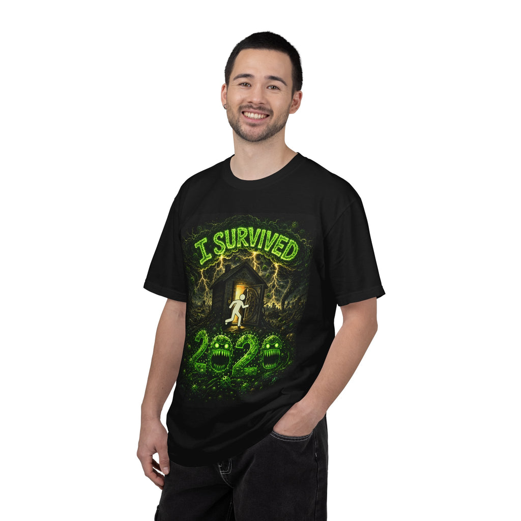 I Survived 2020 — S1:E1 "COVID-19: The Coronavirus" | Pandemic Edition Unisex Garment-Dyed T-shirt