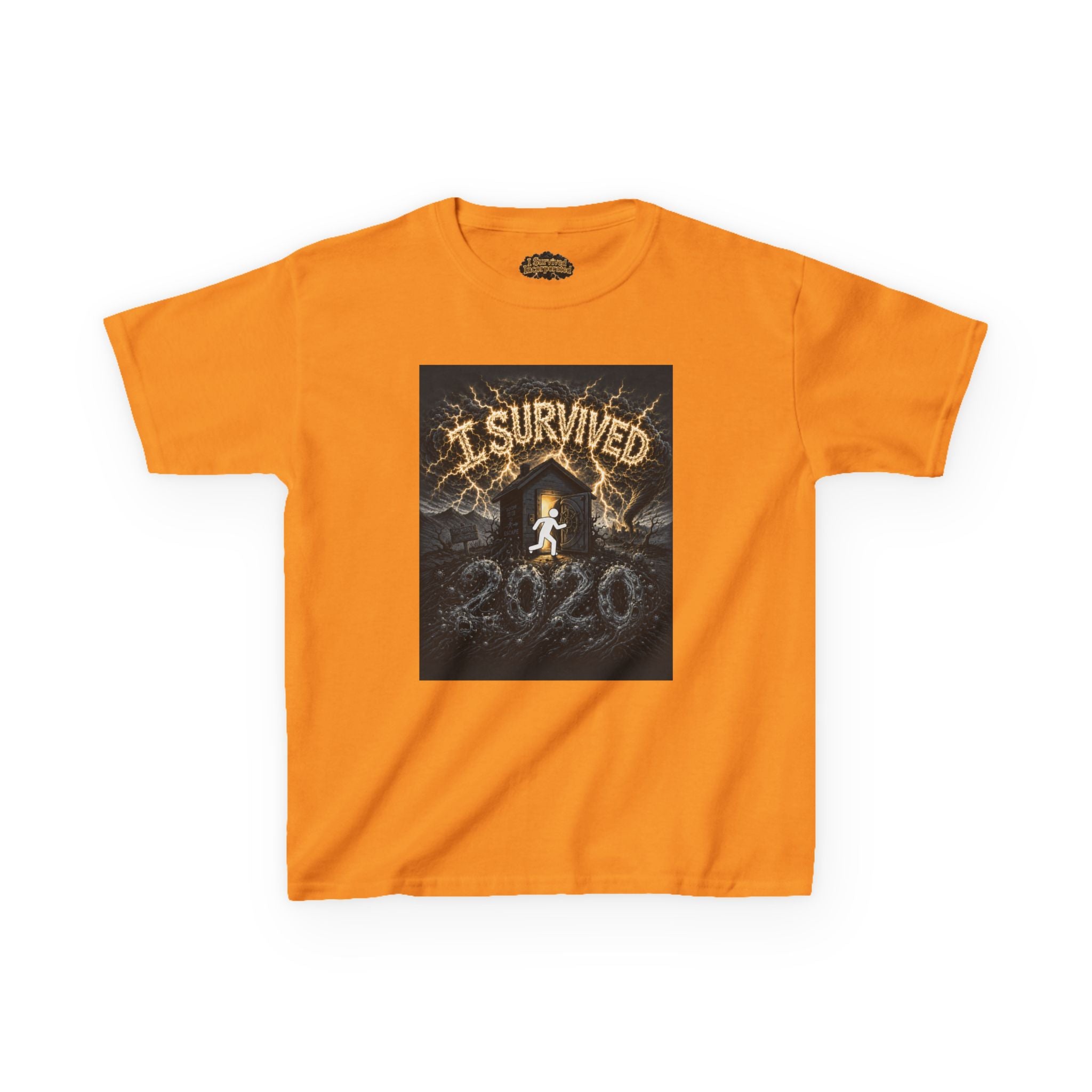 I Survived 2020 — Original Design Teaser Tee | Season 1 Premiere Drop Kids Heavy Cotton™ Tee
