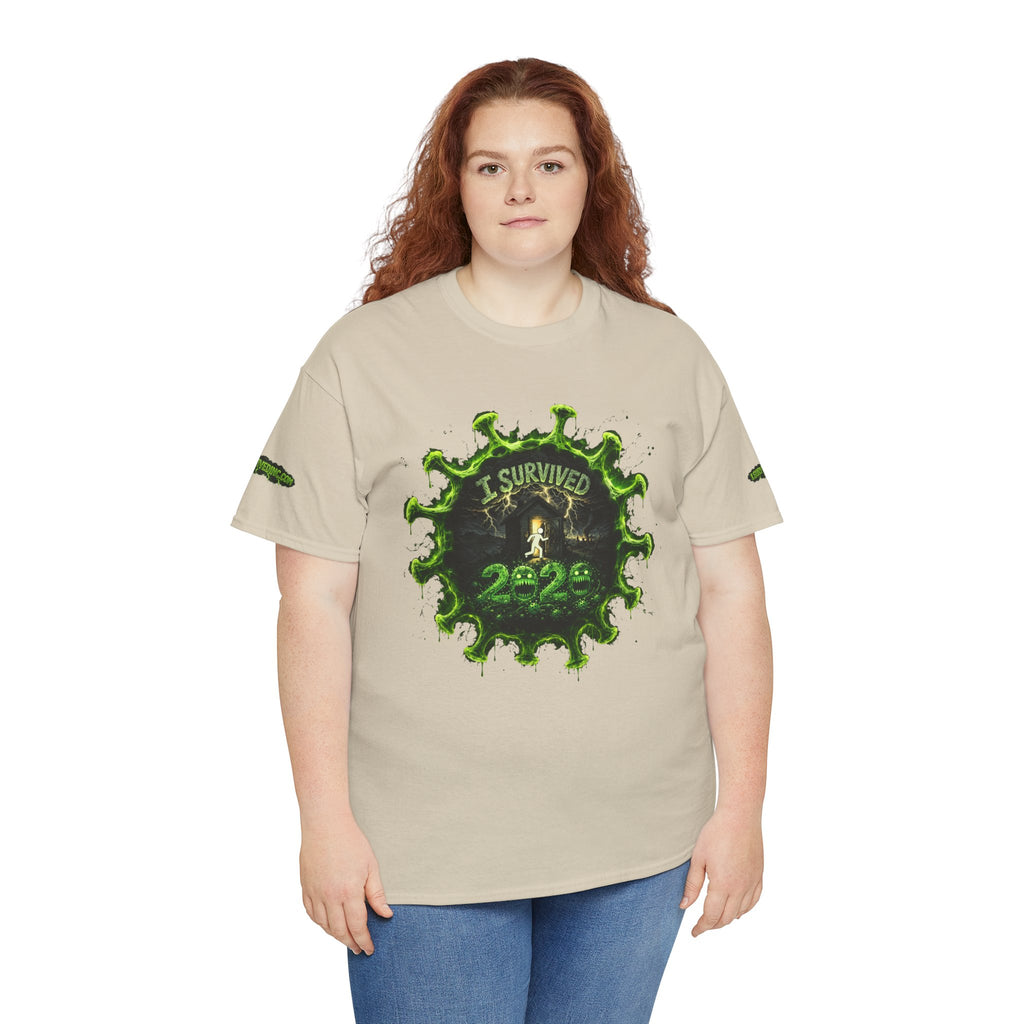 I Survived 2020 — Director's Cut S1:E3 "The Jab!" | Pandemic Edition Unisex Heavy Cotton Tee (Special Edition)