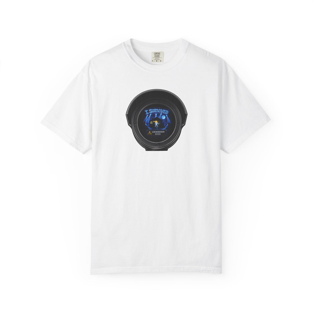 I Survived 2020 —  LOCKDOWN S3:E3: Director's Cut "Remote Schooling" Unisex Garment-Dyed T-shirt